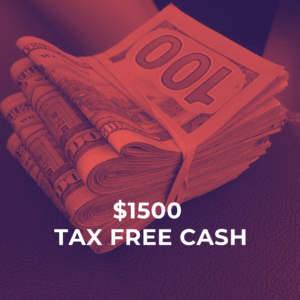 Win $1,500 Tax Free Cash